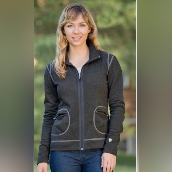 Kuhl Istria Full-Zip Fleece Jacket‎ Womens Size M Hiking Outdoor EUC! $89 MSRP - Picture 1 of 9